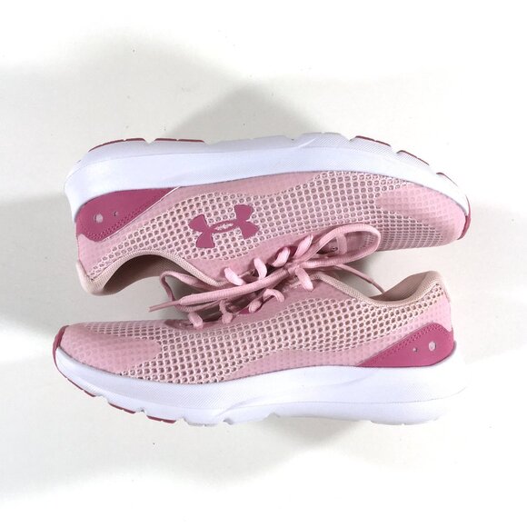 Under Armour Surge 3 Running Shoes Womens Size 8 Pink 3024894-603 - Picture 3 of 10